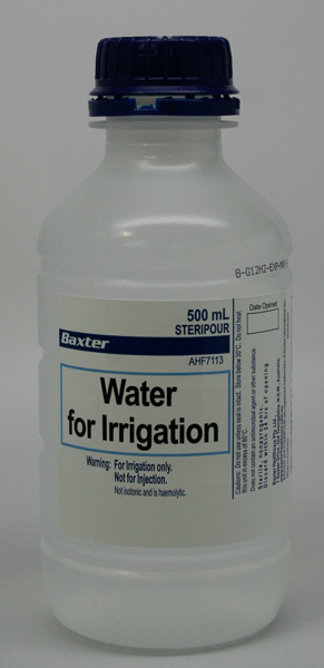 Picture of Water For Irrigation 500ml Bottle AHF7113