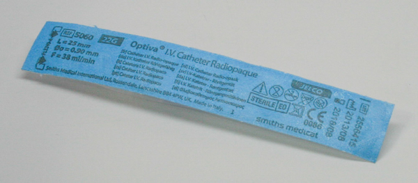 Picture of Optiva IV Catheter 22G x 25mm 5060 Each