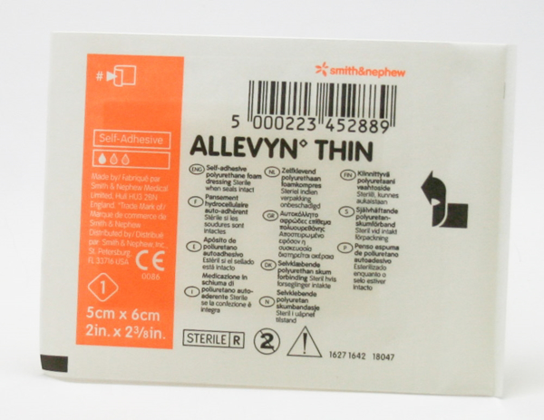 Picture of Allevyn Thin 5x6cm Each
