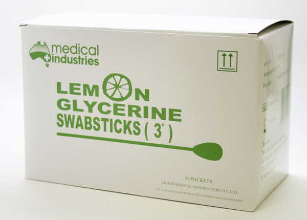 Picture of Applicator Lemon Glycerine 3's B/50